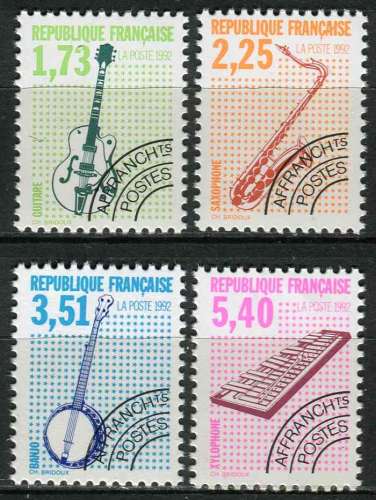 FRANCE NEUF** MNH PREOBLITERE N° 224 à 227