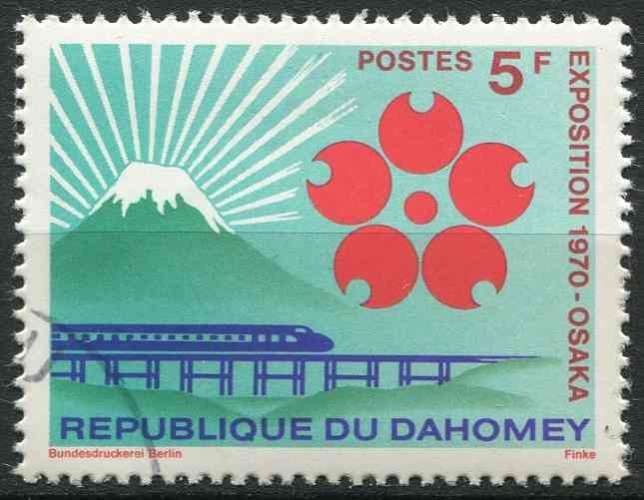 DAHOMEY 1970 OBLITERE N° 290