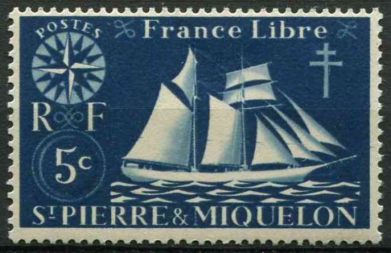 SAINT PIERRE ET MIQUELON 1942 NEUF** MNH N° 296