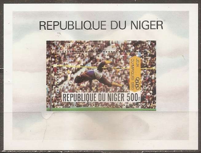  niger ... bloc n° 28  neuf** ... 1980