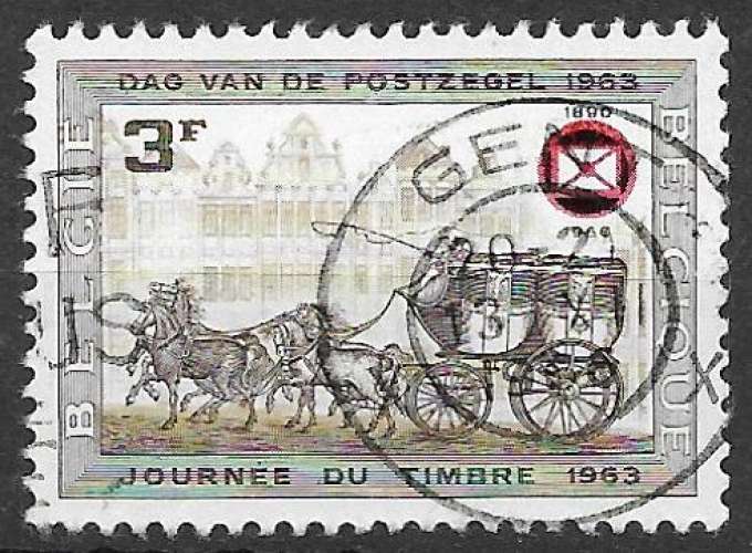 Belgique 1966 Y&T 1396 oblitéré - Journée du timbre