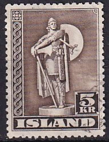 islande ... n° 187a  obliteré ... 1939