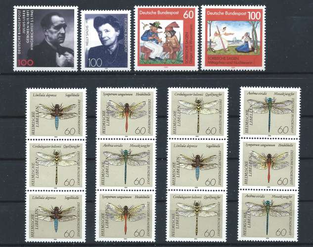 Allemagne RFA Lot 43 Tp Neuf** (MNH) 1991 (lot 16)