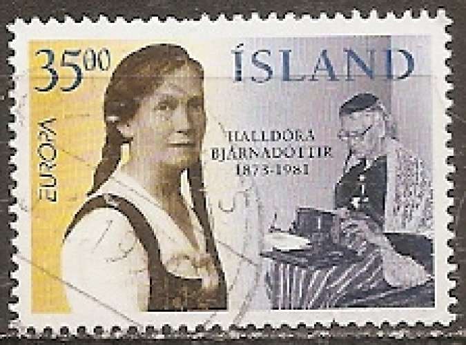 islande ... n° 797  obliteré ... 1996