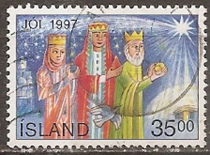 islande ... n° 833  obliteré ... 1997