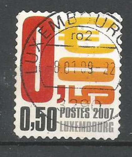 Luxembourg 2007 - YT n° 1693 - Graphisme avec Postes