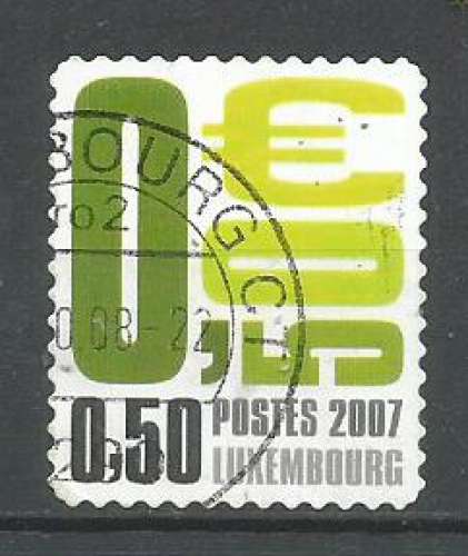 Luxembourg 2007 - YT n° 1695 - Graphisme avec Postes