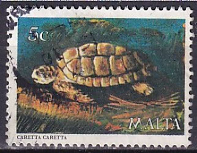 malte ... n° 589  obliteré ... 1979