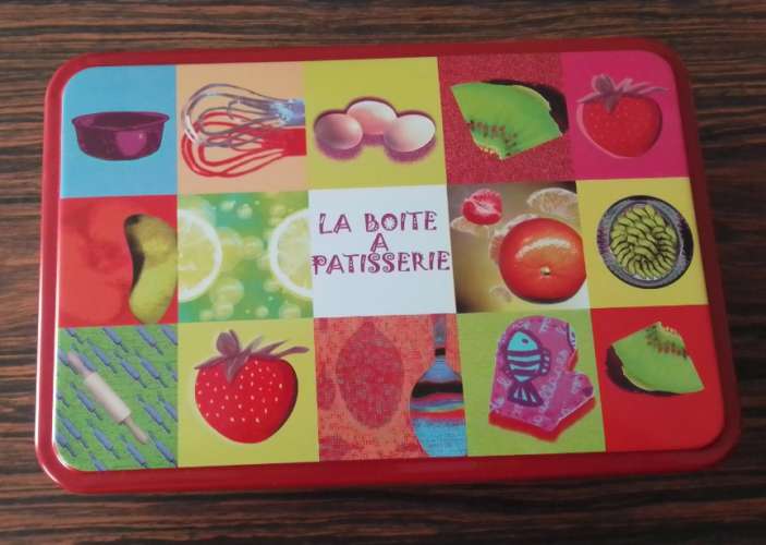 Boîte Métallique rectangulaire La Boîte à Pâtisserie