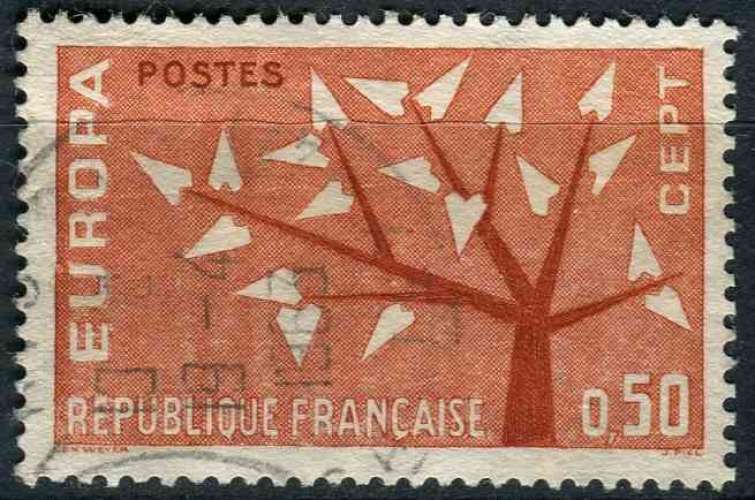 FRANCE 1962 OBLITERE N° 1359 europa