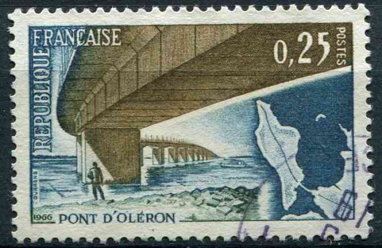 FRANCE 1966 OBLITERE N° 1489 Ponts