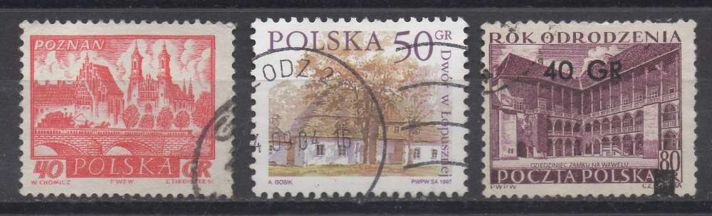 Pologne 1960 - Y & T : 1055 - Eglise et monuments