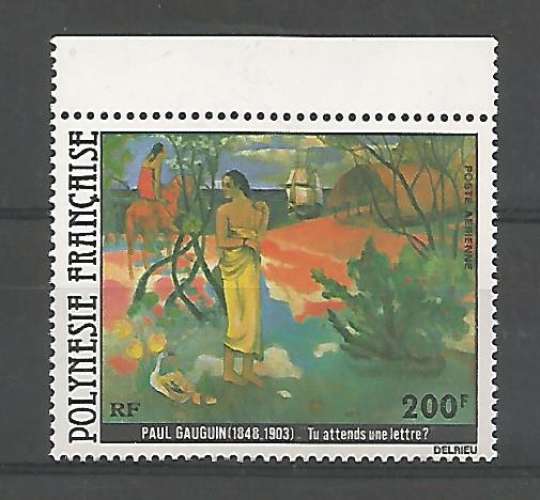 Polynésie Française - 1979 - Tableau Gauguin- Tp n° Aér 144 - Neuf * *