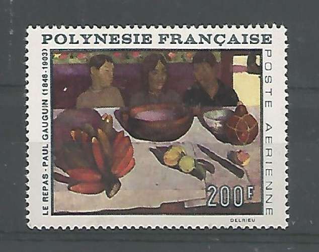 Polynésie Française - 1968 - Tableau Gauguin- Tp n° Aér 25 - Neuf * *