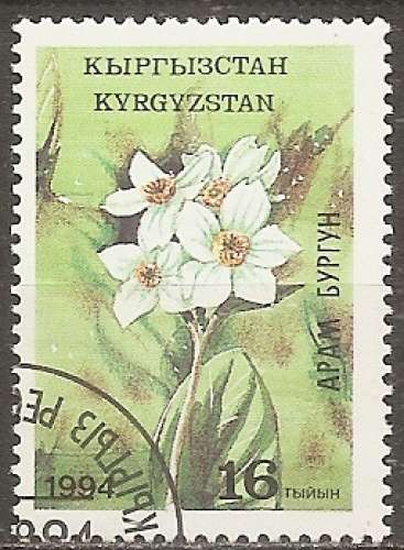 kirghizstan ... n° 35  obliteré ... 1994