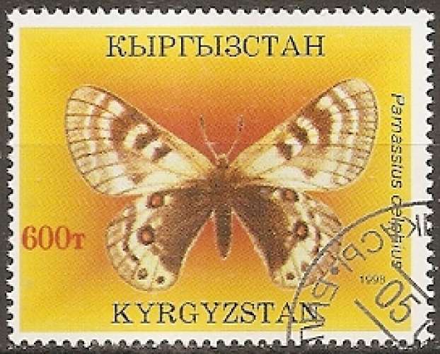 kirghizstan ... n° 110  obliteré ... 1998