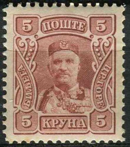 MONTENEGRO 1907 NEUF** MNH N° 87