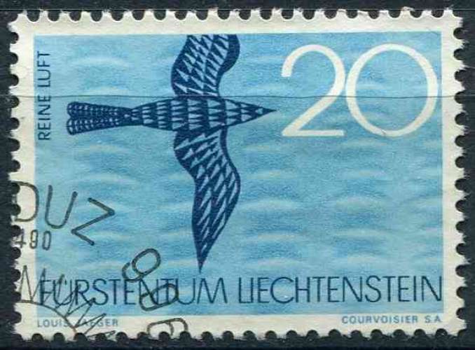 LIECHTENSTEIN 1966 OBLITERE N° 409