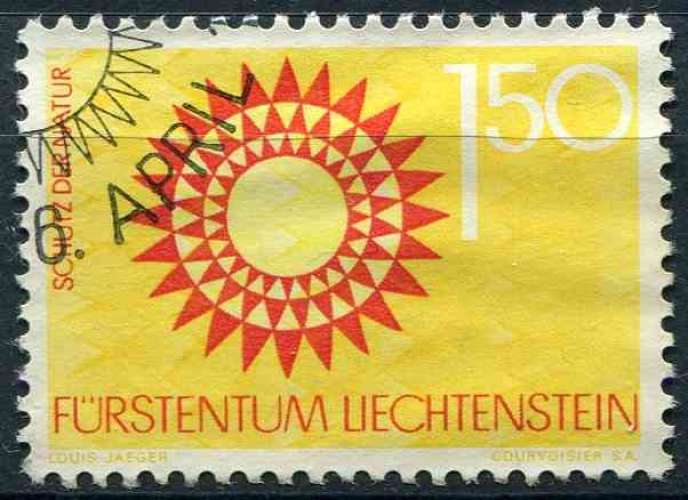 LIECHTENSTEIN 1966 OBLITERE N° 411