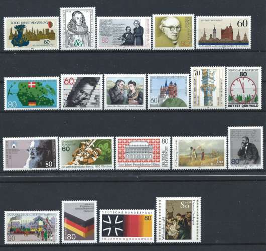 Allemagne RFA Lot 20 Tp Neuf** (MNH) 1985  (lot XXII)