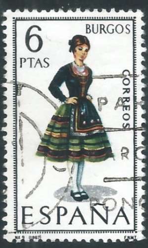 Espagne - Y&T 1457 (o) - Costumes régionaux -