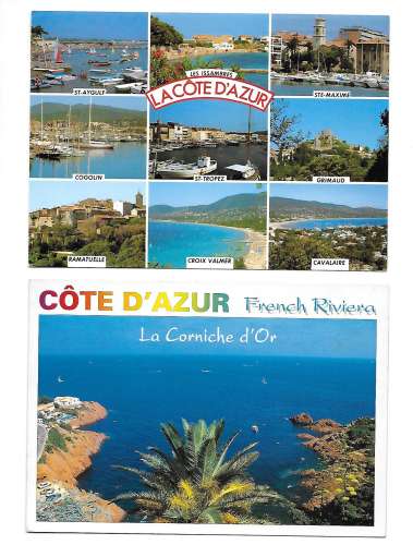 LA COTE D'AZUR voyagé