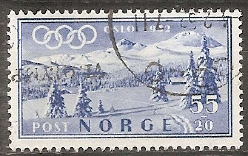 norvege ... n° 339  obliteré ... 1951