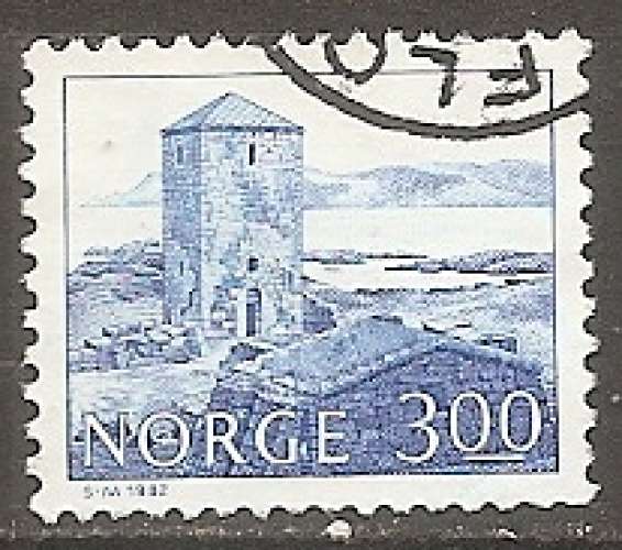 norvege ... n° 815  obliteré - 1982