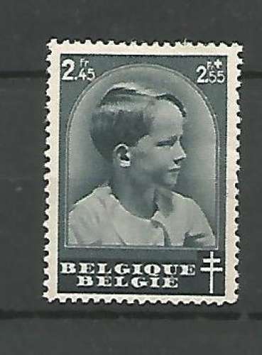 Belgique - 1937 - Prince Baudouin - Tp  n° 446 - Neuf *