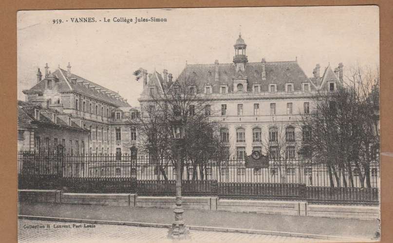 cpa 56 Vannes  collège Jules-Simon