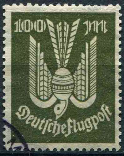 ALLEMAGNE REICH 1922 OBLITERE poste aérienne N° 18