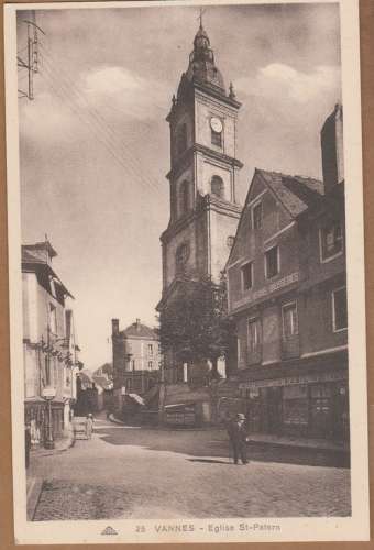 cpsm 56 Vannes Eglise St-Patern