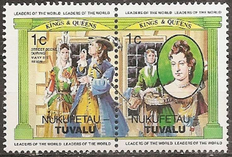 tuvalu (nukufetau) ... n° 2x2  neufs** ... 1984