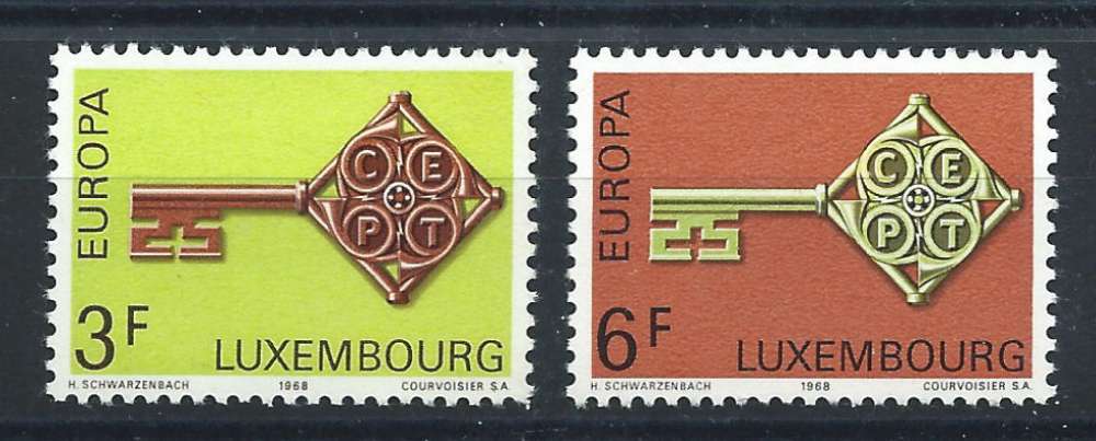 Luxembourg N°724/25** (MNH) 1968 - Europa 