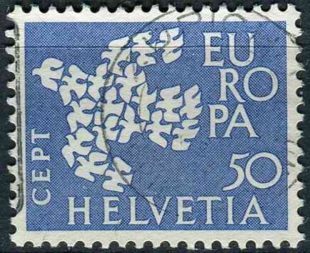 SUISSE 1961 OBLITERE N° 683 europa