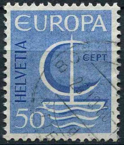 SUISSE 1966 OBLITERE N° 777 europa