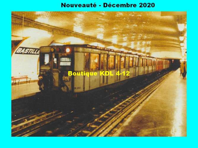 JPR 17 - Rame Sprague - Ligne 8 - Bastille - PARIS - RATP