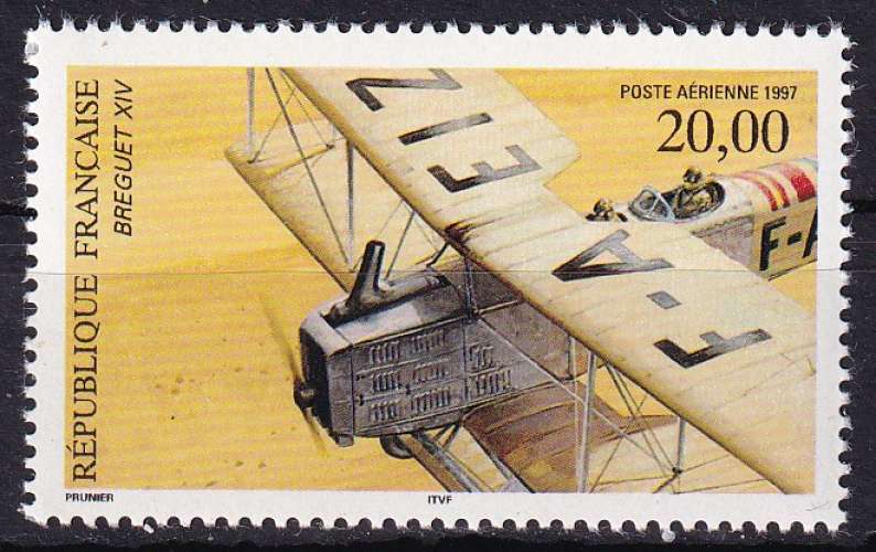 Année 1997 - MNH - N° YVERT 61 Biplan Breguet XiV