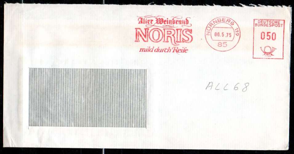 Allemagne EMA Société NORIS / NÜRNBERG 119 / 1975