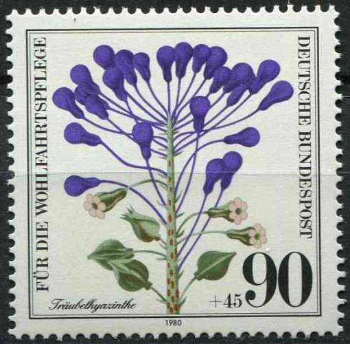 ALLEMAGNE RFA 1980 NEUF** MNH N° 908 fleurs