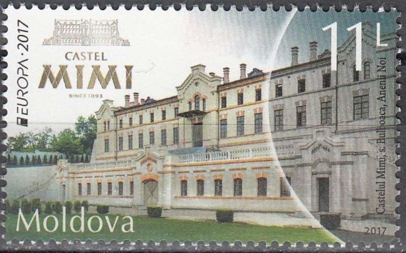 Moldova 2017 Europa CEPT Château Mimi Neuf **