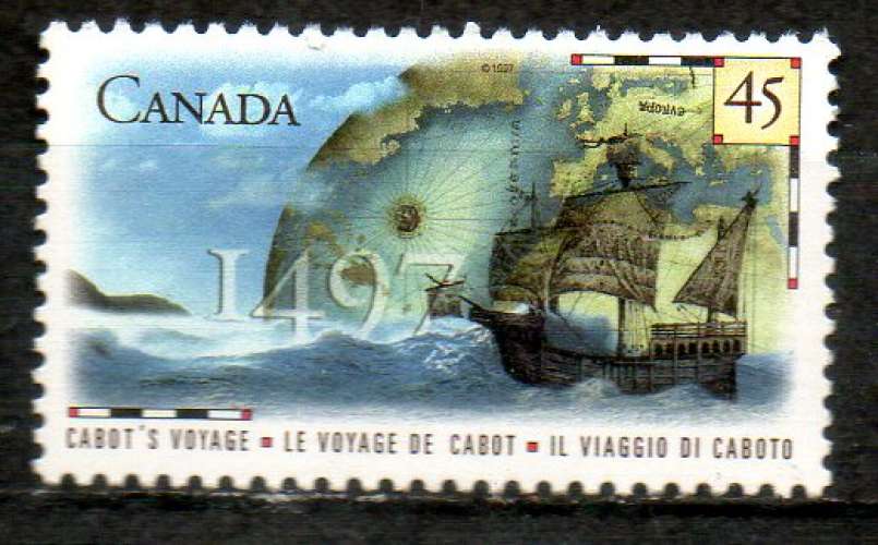 Canada Yvert N°1519 Neuf 1997 Voyage de Cabot