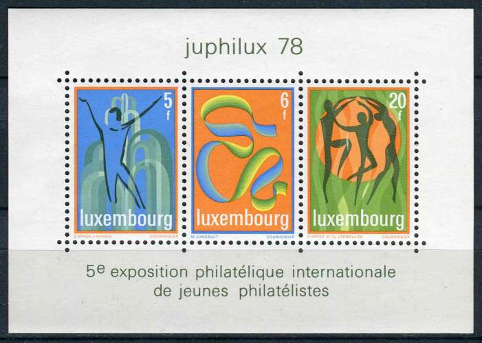 LUXEMBOURG 1978 NEUF** MNH BF N° 12