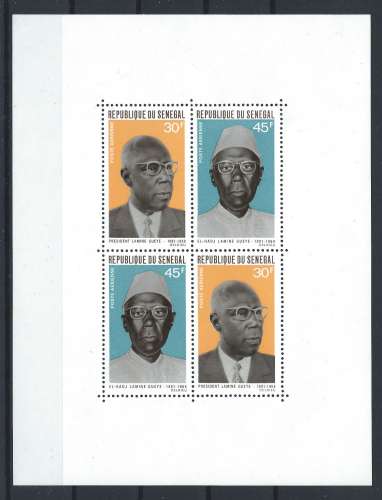 Sénégal Bloc N°5** (MNH) 1969 - Président 