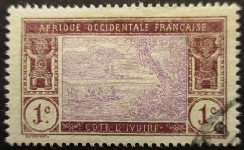 COTE D'IVOIRE N°41 oblitéré