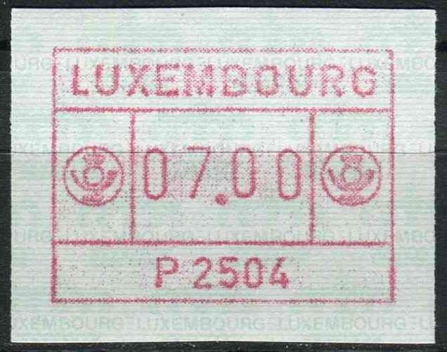 LUXEMBOURG 1983 NEUF** MNH Distributeur N° 1