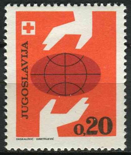 YOUGOSLAVIE 1969 NEUF** MNH BIENFAISANCE N° 58 Croix-Rouge