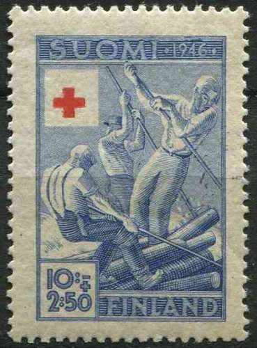 FINLANDE 1946 NEUF* charnière N° 308 Croix-Rouge