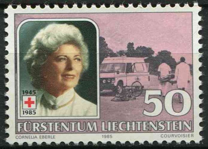 LIECHTENSTEIN 1985 NEUF** MNH N° 817 Croix-Rouge