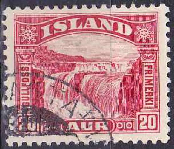 ISLANDE 1931 OBLITERE N° 140